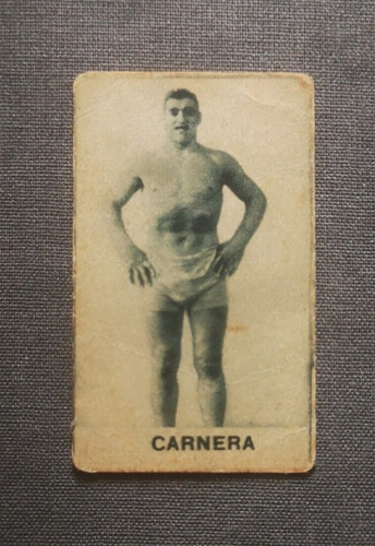 Carnera figurina anteguerra - carnera,figurina,