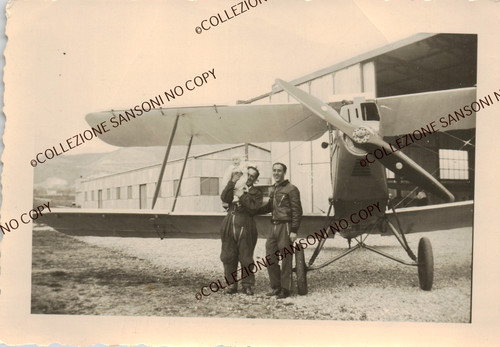 1930ca coppia piloti con - 1930ca,