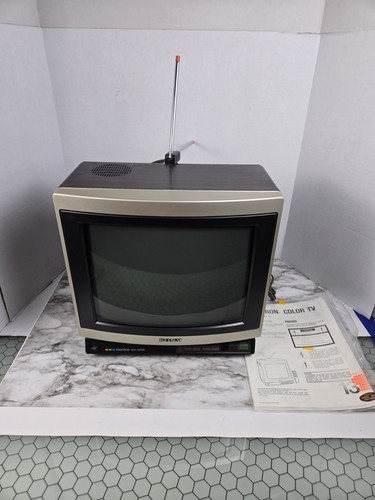 Vtg sony trinitron - sony, (kv-1370r)