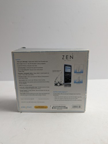 Creative labs zen micro - zen,