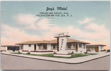 Cartolina in lino Jays Motel