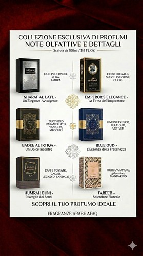 Profumi arabi originali 100ml - profumi,