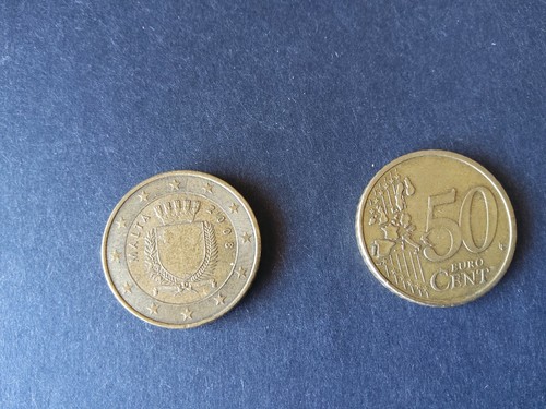 Moneta cent euro malta 2008 - moneta,