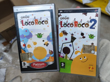 lotto 2 GIOCHI LOCO ROCO 1 LOCOROCO 2  sony PSP PLAYSTATION PORTABLE PAL ITA