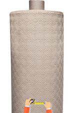 COPRITAVOLO GOMMATO MOLLETTONE ANTIMACCHIA BEIGE PIU' MISURE ANTISCIVOLO