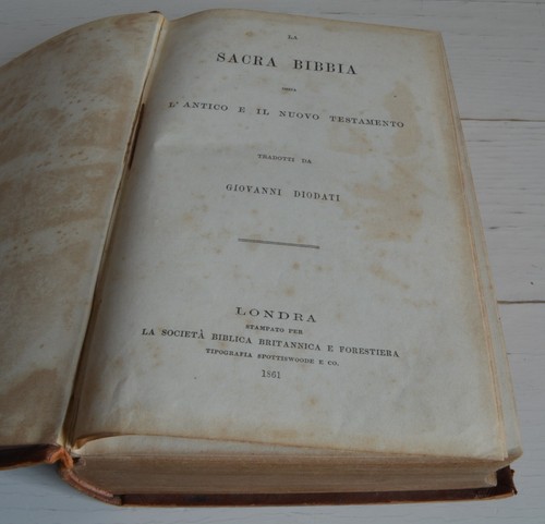 Sacra bibbia ossia antico - sacra, l'antico