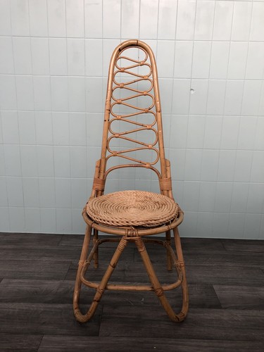 Sedia bambù rattan anni - sedia, in