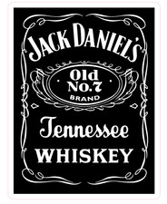 Jack daniels logo - logo, vinyl