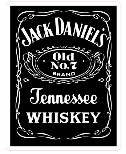 Jack daniels logo vinyl - jack,