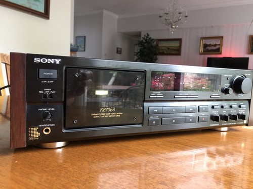 Sony k870es cassette deck - cassette,
