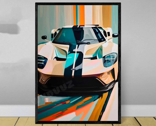 Poster auto sportiva ford - auto,