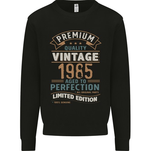Premium vintage felpa jumper - premium,