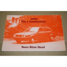 LIBRETTO USO MANUTENZIONE FIAT