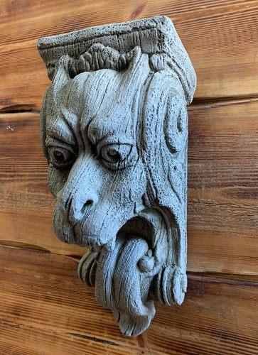 Applique gargoyle con lingua - gargoyle,