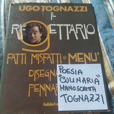 Manoscritto Di Ugo Tognazzi Su