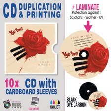 CD Duplicazione - 10 CD/DVD +