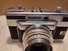 VOIGTLANDER Vitessa T Color-Skopar obiettivo 1:2.8/5 35mm custodia fotocamera vintage, testata