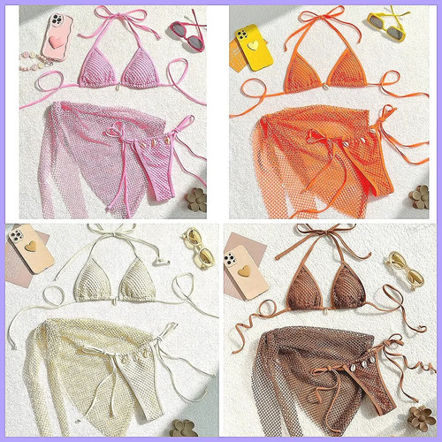 Set bikini brasiliano push - , up