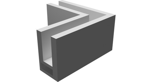 Clip angolare per coperchio - angolare,