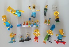 Lotto personaggi pupazzi The Simpsons Lisa Maggie Bart Homer Marge Matt Groening