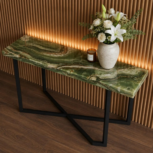 Tavolo console pietra onice - tavolo,
