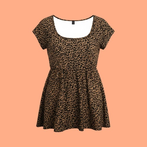 Vestito tuta bodycon stampa