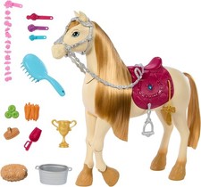 Mattel HXJ42 Barbie Tornado cavallo interattivo con luci musica e accessori ball