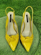 ZARA SANDALI TACCHI N 36 COLORE GIALLO 
