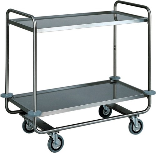 Carrello servizio acciaio - carrello,