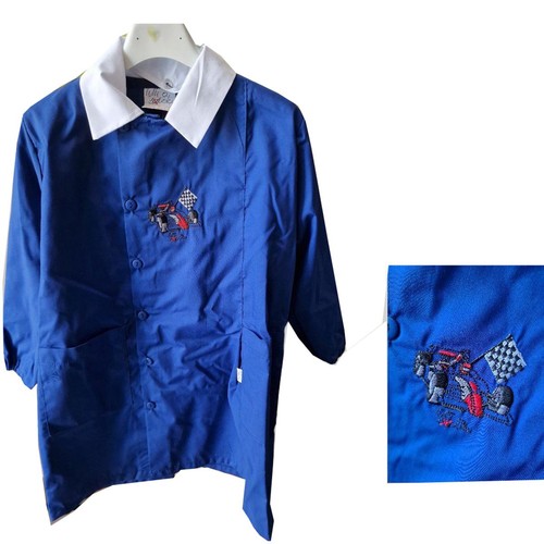 Grembiule scuola blu bimbo