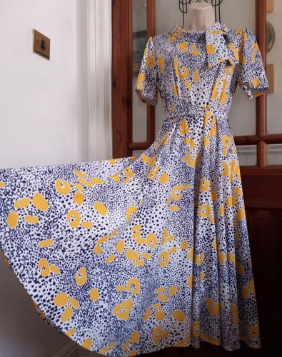 Abito midi svasato vintage
