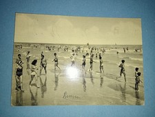 Cartolina. Rimini. Riviera Adriatica 1953 – A riva nell'ora del bagno 1953