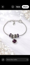 Bracciale Brighton Viola Cuore