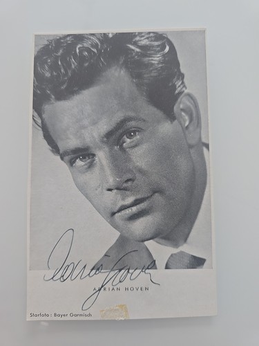 Adrian hoven autografo - adrian, firmato