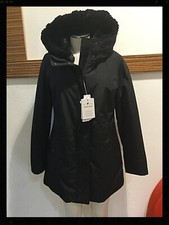 WOOLRICH Donna - Arctic Parka Boulder - Eco pelliccia 2 Tasche - NERO