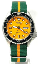 Orologio Seiko 6458-600A vintage anni 80 diver watch orange dial sub clock deep