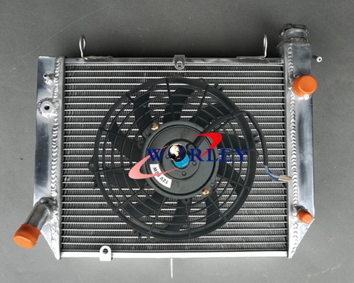 Radiatore ventola alluminio - +,