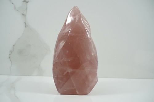 Pink quartz flame - pink, giant