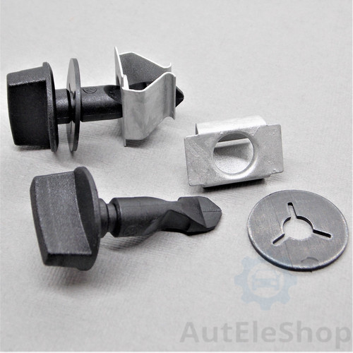 Set clip copertura paraurti - set, 2