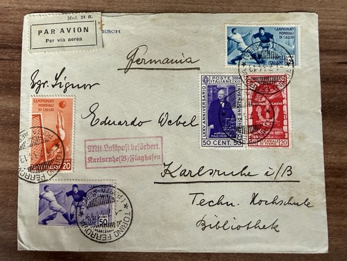Italia 1934 posta - ⁠, aerea