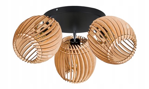 Wooden pendant light - wooden,