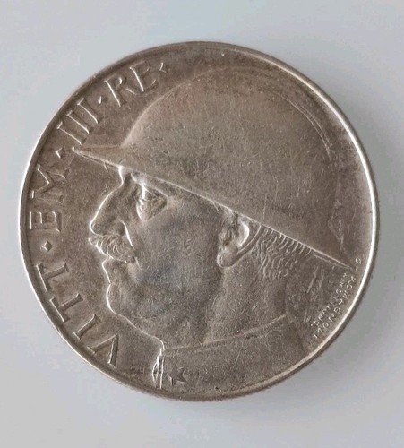 Moneta lire 1928 cappellone - moneta, 20