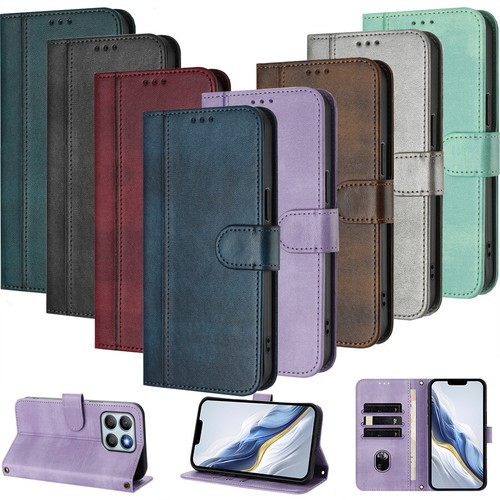 Custodia telefono flip pelle
