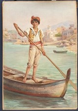 Acquerello antico firmato