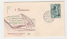 FRANCOBOLLI 1955 REPUBBLICA PROFESSIONALE L.25 SU BUSTA I° GIORNO Z/5274