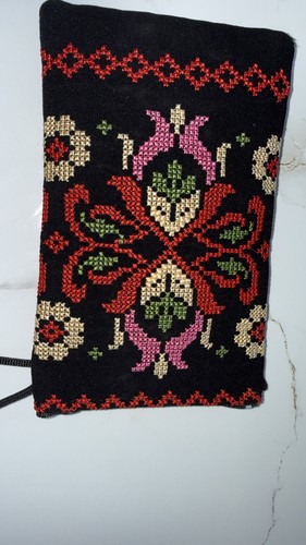 Borsa etnica punto croce
