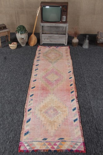 Tappeto vintage turco - , 3x9,8