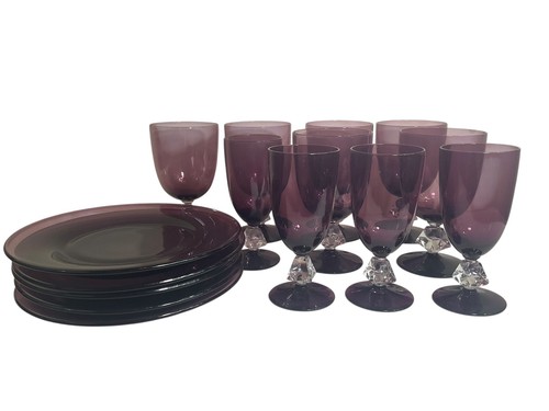 Raro set bicchieri vintage