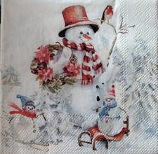 4 pcs napkins for decoupage
