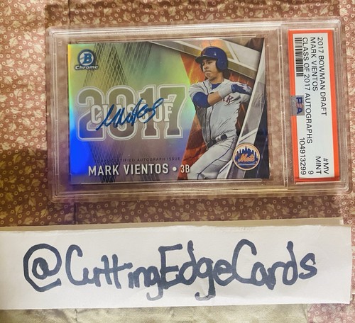 2017 bowman draft mark - mark, vientos